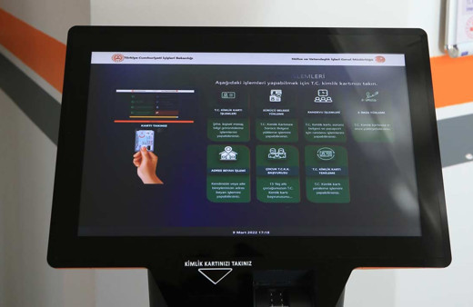 Kırklareli'nde "nüfusmatik" işlemleri başladı