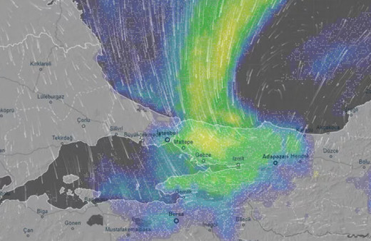 Dehşete düşüren haritalar! Devasa kar kütleleri İstanbul'un üstünde! İstanbul'a kar çığ düşer gibi yağacak