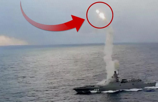 Rusya'dan gözdağı! Zirkon hipersonik füzesinden yeni görüntüler geldi