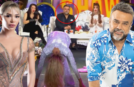 Oryantal Didem'den gözlerini kaçıran Bülent Serttaş bu kez İbo Show'da bakın ne yaptı: Laf edilmezse...