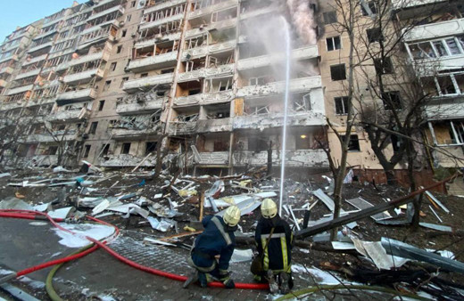 Rus saldırılarının arttığı Ukrayna'nın başkenti Kiev'de sokağa çıkma yasağı ilan edildi