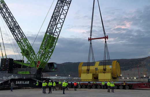 Akkuyu Nükleer Güç Santrali inşaatında yeni gelişme