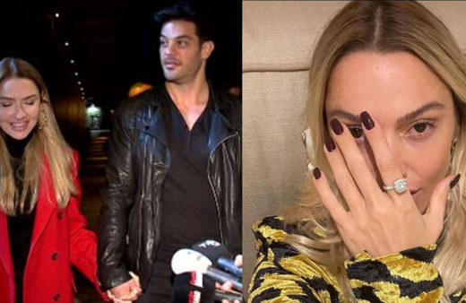 Hadise'nin yeni gelin kombini sosyal medyayı salladı 'Nişanlanınca her yeri altına bulanmış'