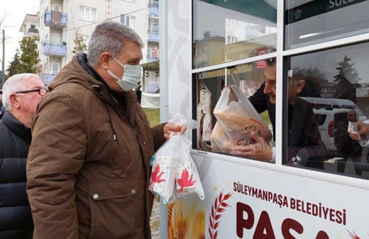 Tekirdağ Süleymanpaşa'da 26 fırın birleşti ekmek fiyatlarını duyan koştu