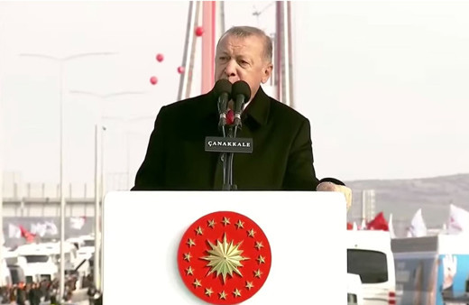 Çanakkale 1915 Köprüsü açıldı! Dünyanın en büyüğü köprüyle ilgili Cumhurbaşkanı Erdoğan müjdeyi verdi