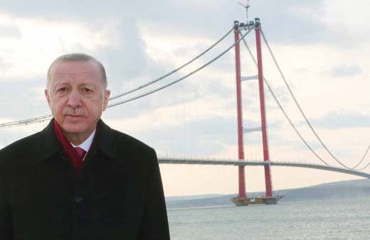 Cumhurbaşkanı Erdoğan Çanakkale Köprüsü'nün fiyatına 195 lira teklifine 'asla' demiş