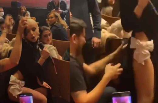 Kucağına oturduğu seyirci poposunu tokatlamıştı 'Lolipop' Gülşen kucak dansı için ilk kez konuştu