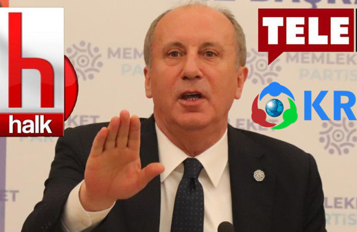 Muharrem İnce Halk TV Tele 1 KRT TV'yi fena bombaladı: Ölsem belki haber olurum, komaya girsem...