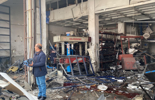 Diyarbakır'da sanayi sitesinde patlama yaralılar var