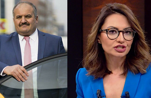 Habertürk sunucusunu canlı yayında Taksiciler Odası Başkanı Eyüp Aksu azarladı