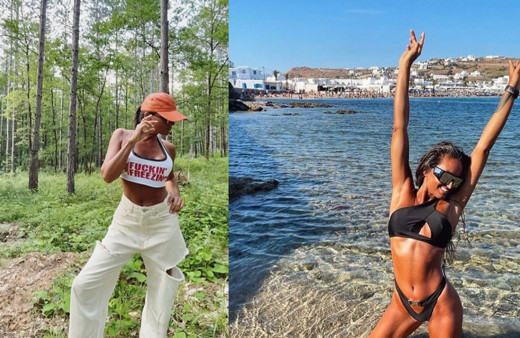 Eda Taşpınar'tan yapraklı çırılçıplak poz 'Adem ile Havva' deyip sildi Eda Taşpınar kaç yaşında