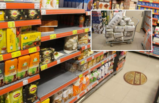 Diyarbakır Bağlar'da zincir marketin deposundan çıktı zabıta savunmayı inandırıcı bulmadı