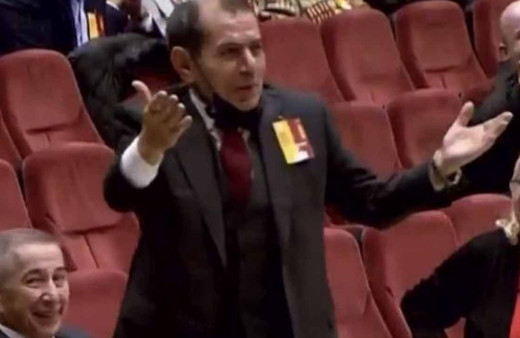 Galatasaray genel kurulunda güldüren an: Ben yaşıyorum yahu