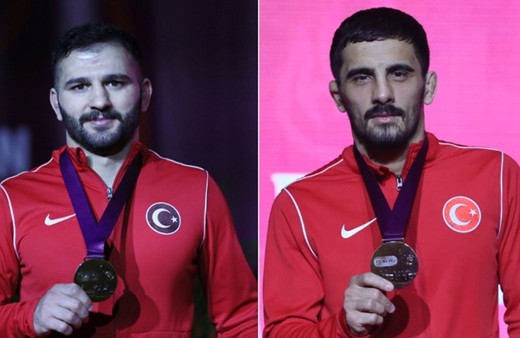 Milli güreşçilerden Avrupa Şampiyonası'nda 2 madalya