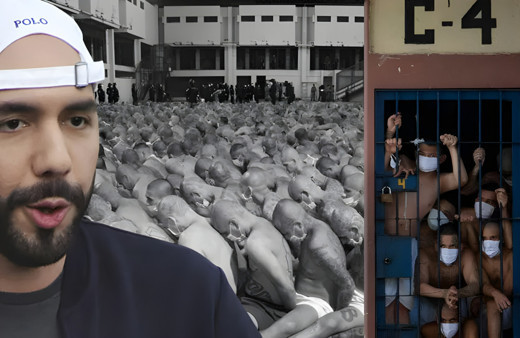 Dünya bu görüntüleri konuşuyor! El Salvador Cumhurbaşkanı Bukele resti çekti