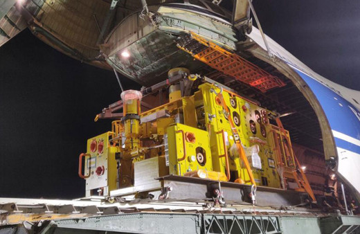 Karadeniz gazının geçişini sağlayacak vanalardan ilki Filyos'ta