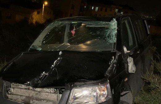 Sancaktepe’de minibüs şarampole yuvarlandı sürücü hayatını kaybetti