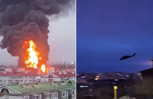 Rus askerleri, Çernobil Nükleer Santrali’nden çekildi! Ukrayna Rus topraklarındaki petrol tesisini vurdu