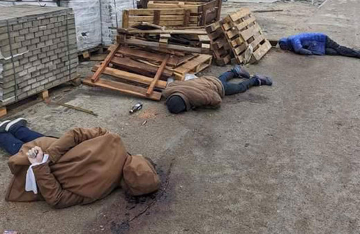 Sokaklar elleri arkadan bağlı infaz edilmiş sivillerin cesetleriyle dolu! Toplu mezarlar çıkıyor