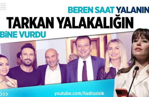 Tarkan yalakalığın dibine vurdu! Beren Saat de yalan siyasetine soyundu