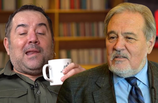 Ata Demirer'in İlber Ortaylı taklidi gülmekten kırdı geçirdi: Meme ucumun etrafı...