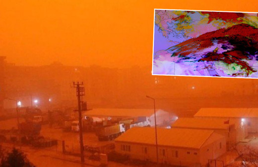 Göz gözü görmeyecek! Suriye'den Türkiye'ye geliyor: Meteoroloji 15 ilde alarm verdi