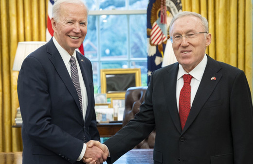 ABD Başkanı Biden, Türkiye Büyükelçisi Mercan'ı Beyaz Saray'da kabul etti! Kayıtlara 'ilk' olarak geçti