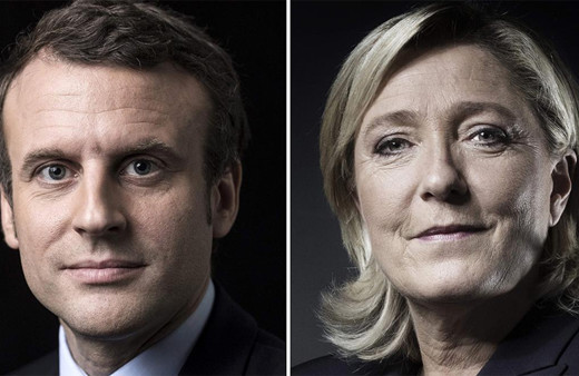 Fransa'da Macron ve Le Pen ikinci tura kaldı