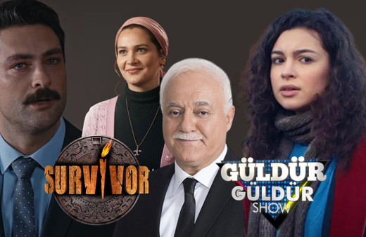 5'ine birden hüsrana reytingde zirve bakın kimin! Kardeşlerim Gönül Dağı Nihat Hatipoğlu Mahkum Güldür Güldür