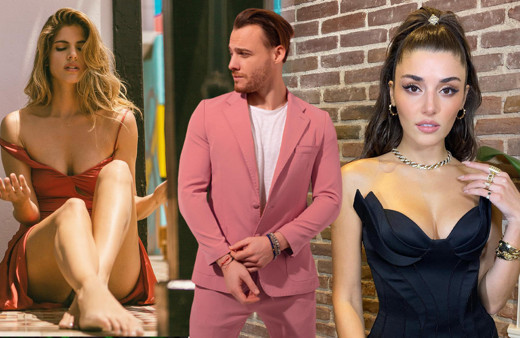 Gizlice buluşmuş! İspanyol aşkı bakın kim çıktı: Kerem Bürsin Hande Erçel'i unuttu Stephanie Cayo kimdir pozları nefes kesti