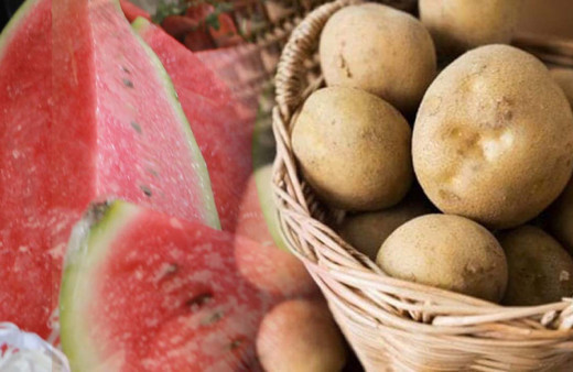 Beslenme ateş pahası karpuzun dilimi 25 lira! Bir adet muz ve bir adet patates aynı fiyat!