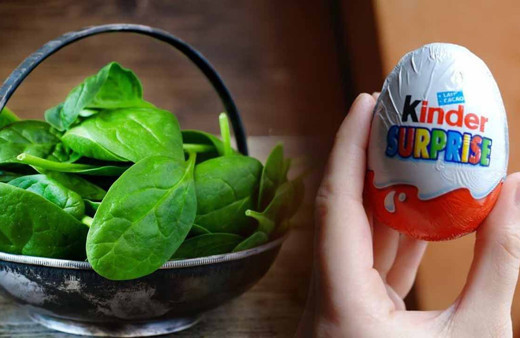 Kinder sürpriz yumurtayı sakın almayın 63 çocukta çıktı şimdi de ıspanak şoku