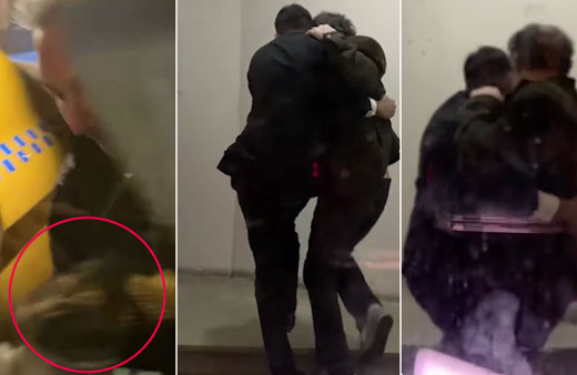 Nejat İşler'in utanç gecesi zil zurna sarhoş olan Nejat İşler yerlerde süründü hali rezildi