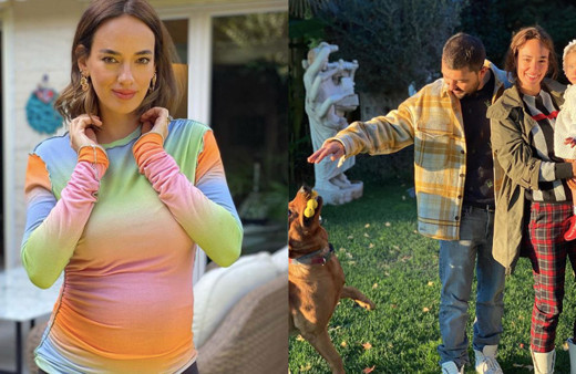 Seda Bakan'dan karnı burnunda yeni pozlar! Yeni kız bebek yükleniyor