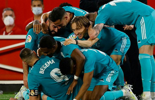 Real Madrid Sevilla deplasmanında ikinci yarıda fırtıda gibi esti