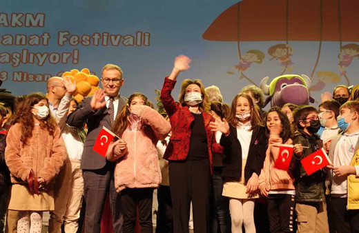 AKM'de 23 Nisan Çocuk Bayramı'na özel çocuk sanat festivali