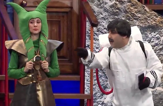 Güldür Güldür Show'dan siyasi göndermeli 'uzaya giden Türkler' skeci: Köprü, toplu konut...