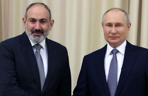 Putin ve Paşinyan'dan Türkiye görüşmesi