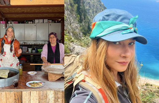 Hamur açtı gözleme yaptı Müge Boz'un tek kişilik kamp paylaşımları olay oldu