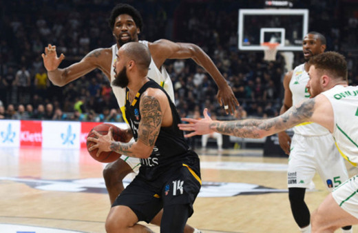 Frutti Extra Bursaspor tarih yazdı Partizan'ı evinde yenip çeyrek finale yükseldi