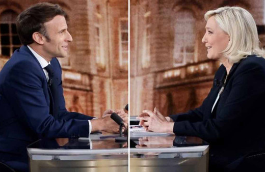 Fransa Cumhurbaşkanı Macron ve aday Le Pen arasında başörtüsü kavgası: Savaş çıkar!
