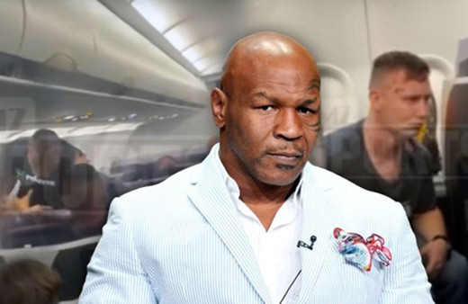 Ünlü boksör Mike Tyson uçakta yolcu yumrukladı! O anlar kamerada