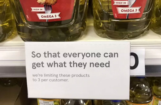 İngiltere'de yemeklik yağ satışına sınırlama litrelik ayçiçek yağı 1.26 birime yükseldi