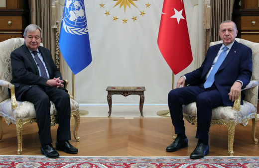 BM Genel Sekreteri Guterres'ten Cumhurbaşkanı Erdoğan'a Ukrayna teşekkürü