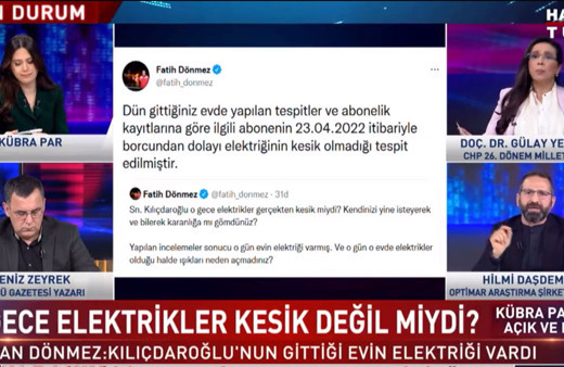 Canlı yayında kavga çıktı! Hilmi Daşdemir'in 'hanımefendi gibi davranın' sözleri ortamı gerdi yayın kesildi
