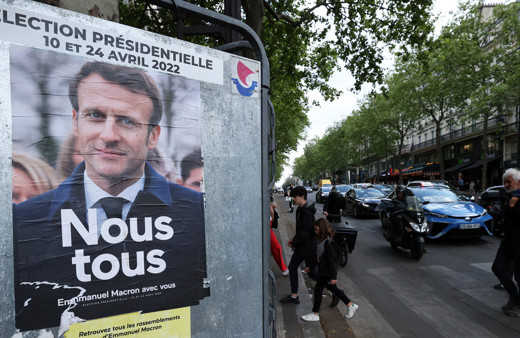 Fransa seçim sonuçları netleşti! Emmanuel Macron Marine Le Pen'e fark attı