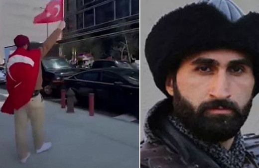 Kuruluş Osman oyuncusu Celal Al ABD'de Ermenilere meydan okudu! Eylemi görünce...