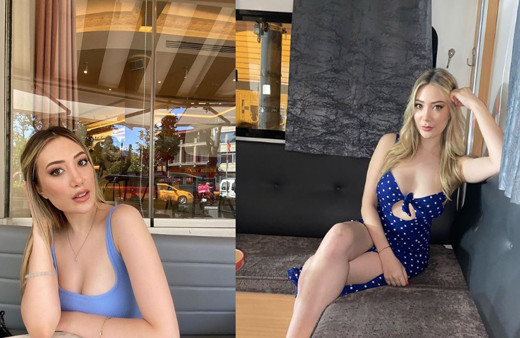 Yasmin Erbil havuzdan çıktı açıp takipçilerine gösterdi!