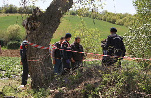 Manisa'da tarlasında çalışan çiftçi feci şekilde can verdi