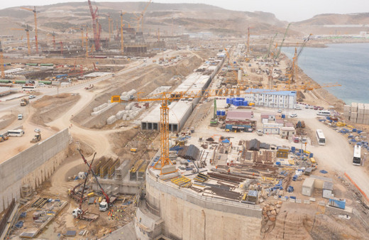 Akkuyu NGS'de kıyı tesislerinin inşasında bir aşama daha tamamlandı